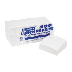 Dixie Full-Fold Napkin Refills, 5in x 6-1/2in, White, 600 Napkins Per Pack, Case Of 12 Packs