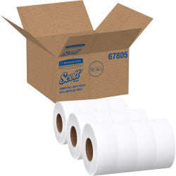 PACIFIC BLUE BASIC STANDARD ROLL 1-PLY TOILET PAPER BY GP PRO (GEORGIA-PACIFIC), 80 ROLLS PER CASE