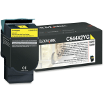 Lexmark Original Toner Cartridge - Laser - 4000 Pages - Yellow