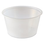 Fabri-Kal Portion Cups, 2 Oz, Clear, Carton Of 2,500 Cups