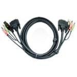 ATEN DVI KVM Cable - 16.4ft