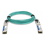 AddOn - 40GBase direct attach cable - TAA Compliant - QSFP+ to QSFP+ - 10 m - fiber optic - active