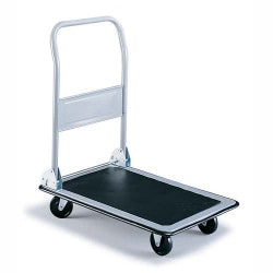 Rubbermaid Commercial Brute Square Container Dolly - 300 lb Capacity - Plastic - x 17.3in Width x 6.3in Height - Black - 1 Each