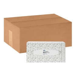 Tork Advanced Extra Soft 2-Ply Facial Tissue, White, 100 Sheets Per Box, Pack Of 30 Boxes