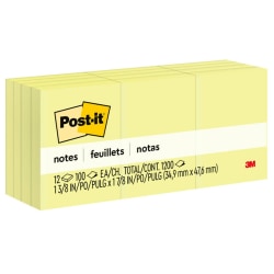 Post-it Super Sticky Notes, 3 in x 3 in, 15 Pads, 45 Sheets/Pad, 2x the Sticking Power, Playful Primaries and Energy Boost Collections