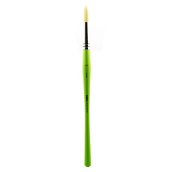 Liquitex Free-Style Detail Paint Brush, Synthetic, Size 10, Round Bristle, Green