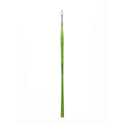 Liquitex Free-Style Detail Paint Brush, Synthetic, Size 12, Round Bristle, Green