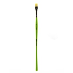 Liquitex Free-Style Detail Paint Brush, Synthetic, Size 4, Bright Bristle, Green