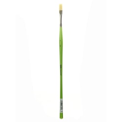 Liquitex Free-Style Detail Paint Brush, Synthetic, Size 2, Flat Bristle, Green