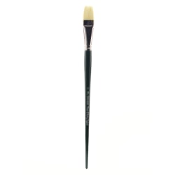 Winsor & Newton Winton Hog Paint Brush, Size 8, Round Bristle, Multicolor