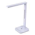 Bostitch Wireless Charging LED Desk Lamp, 12-1/8inH, White