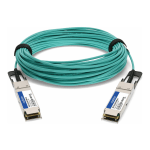 AddOn 50m Arista Compatible QSFP+ AOC - Ethernet 40GBase-AOC cable - QSFP+ (M) to QSFP+ (M) - 50 m - fiber optic - active