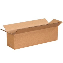 Partners Brand Long Corrugated Boxes, 13in x 3in x 3in, Kraft, Pack Of 25 Boxes