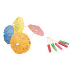 Paper Parasols For Cocktails, Box Of 144