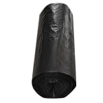 Pinnacle Trash Can Liners, 55 Gallons, 43in x 48in, Black, Case Of 150