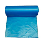 Trash Liners, 0.55 Mils, 33 Gallon, Blue, Carton Of 250