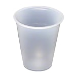 Edris Plastics Flexible Plastic Cups, 3 Oz, Carton Of 2,500