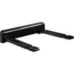 Peerless PARAMOUNT A/V Component Shelf PS200 - Shelf - for AV System - steel - black