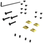 Peerless-AV Security Kit for PTM200 and PTM400 series Fasteners for bolting to desktop surfa - 1