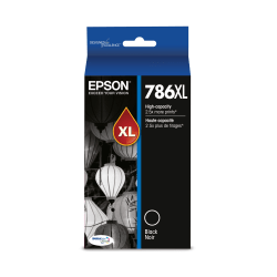 Epson 786XL DuraBrite Ultra High-Yield Black Ink Cartridge, T786XL120-S