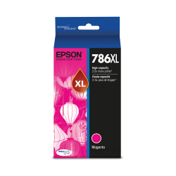 Epson 786XL DuraBrite Ultra High-Yield Magenta Ink Cartridge, T786XL320-S