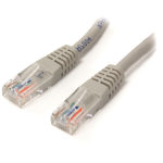 StarTech.com Cat5e Molded Patch Cable, 5ft, Gray