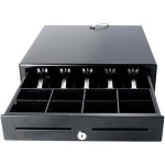 Wasp WCD-5000 Cash Drawer - 5 Bill - 8 Coin - 2 Media Slot - Metal - 4.3in Height x 16.2in Width x 16.3in Depth