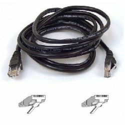 Belkin Horizontal Cat5e UTP Cable - 1000ft - Black