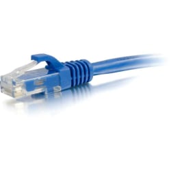 C2G 50ft Cat6 Ethernet Cable - Snagless Unshielded (UTP) - Blue - Category 6 for Network Device - RJ-45 Male - RJ-45 Male - 50ft - Blue