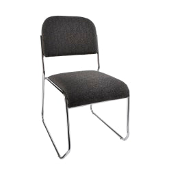 Realspace Stacking Guest Chair, Black