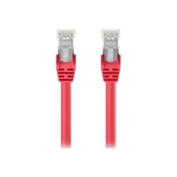 Belkin - Patch cable - RJ-45 (M) to RJ-45 (M) - 6 ft - UTP - CAT 5e - booted, snagless - red - for Omniview SMB 1x16, SMB 1x8; OmniView IP 5000HQ; OmniView SMB CAT5 KVM Switch