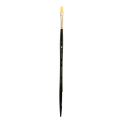 Winsor & Newton Cotman Watercolor Paint Brush 666, 3/4in, One-Stroke Flat Bristle, Synthetic, Blue