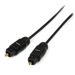 StarTech.com 15 ft Thin Toslink Digital Optical SPDIF Audio Cable - Deliver high quality optical digital sound, even at extreme volumes - 15 ft optical audio cable - thin toslink cable - optical digital audio cable -optical spdif cable