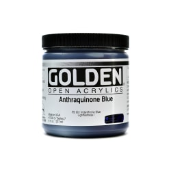 Golden OPEN Acrylic Paint, 5 Oz Tube, Naphthol Red Light