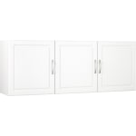 Ameriwood Home SystemBuild Kendall Wall Cabinet, 54inW, White