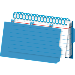 Oxford Spiral-Bound Index Cards, Ruled, 3in x 5in, White, Pack Of 50