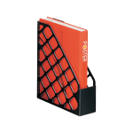 Office Depot Brand 30% Recycled Mesh Plastic Magazine File, Standard, Black