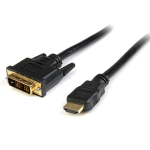 StarTech.com 15 ft HDMI to DVI-D Cable - M/M - HDMI - 15 ft - 1 x Male HDMI - 1 x DVI-D Male Video - Black