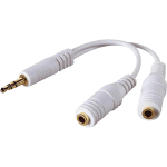 4XEM 3.5mm Mini Jack Headphone Splitter Cable