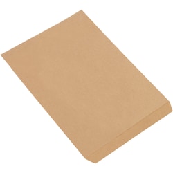 Partners Brand Paper Shopping Bags, 10 1/4inH x 8inW x 4 1/2inD, Kraft, Case Of 250