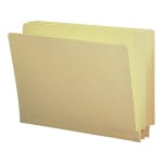 Smead Shelf-Master End-Tab Folders, Legal Size, Manila, Box Of 100