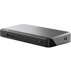 Alogic MX2 USB-C Dual Display Docking Station, Space Gray/Black