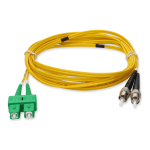 AddOn 2m SC to ST OS1 Yellow Patch Cable - Patch cable - SC/APC single-mode (M) to ST/APC single-mode (M) - 2 m - fiber optic - duplex - 9 / 125 micron - OS1 - halogen-free - yellow