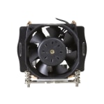 Dynatron A24 Cooling Fan - 2.36in Maximum Fan Diameter - 1 x Fan(s) - 303.2 gal/min Maximum Airflow - 7000 rpm - Dual Ball Bearing - Pin1- (-), Pin2- (+), Pin3- (Techometer/Signal output), Pin4- (PWM) - Compatible AMD Socket: AM4, AM5 - Aluminum