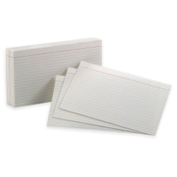 Office Depot Brand Fashion Index Cards, 3in x 5in, Ruled, Assorted, Pack Of 100