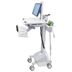 Ergotron StyleView EMR Cart with LCD Pivot, LiFe Powered