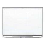 Quartet Prestige Total Erase 2 Magnetic Unframed Dry-Erase Whiteboard, 48in x 36in, Graphite Aluminum Frame