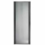 APC by Schneider Electric NetShelter SX 48U 750mm Wide Perforated Curved Door Black - Black - 48U Rack Height - 85.9in Height - 29.5in Width - 1.4in Depth