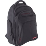 Swiss Mobility Carrying Case (Backpack) for 15.6in Notebook - Black - Bump Resistant, Scratch Resistant - Handle, Shoulder Strap - 19.5in Height x 8.5in Width x 16in Depth - 1 Each