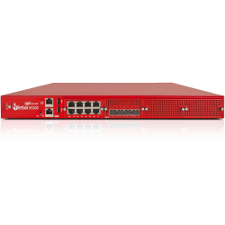 WatchGuard Firebox M5600 with 1-yr Basic Security Suite - 8 Port - 10GBase-X 10 Gigabit Ethernet; 1000Base-T - RSA; AES (256-bit); DES; SHA-2; AES (192-bit); AES (128-bit); 3DES - 8 x RJ-45 - 6 - SFP+ - 4 x SFP+ - Rack-mountable